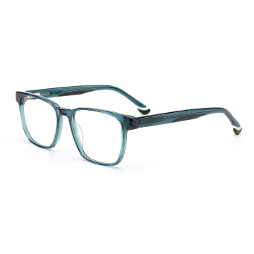 Low MOQ Transparent Square Acetate Optical Glasses