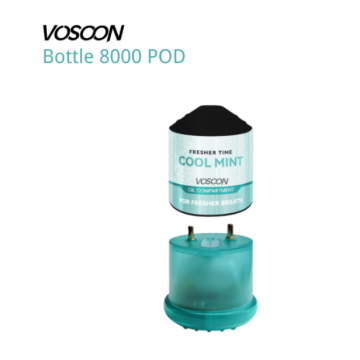 Vosoon Bottle 8000Vape Pod vape قابلة للاستبدال