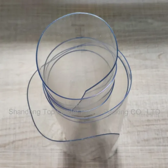 Highly transparency environmentally friendly flexible PVC film