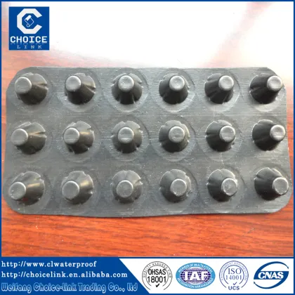 Plastic Composite Dimple Drainage Board for Roof Garden