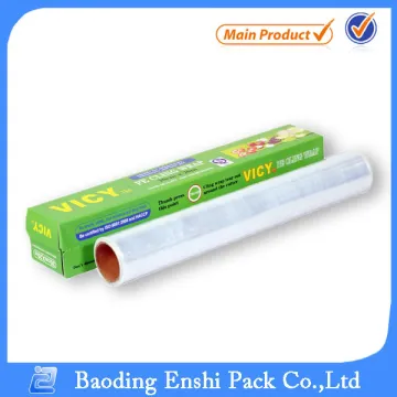 pe stretch cling film wrapping for food wrap