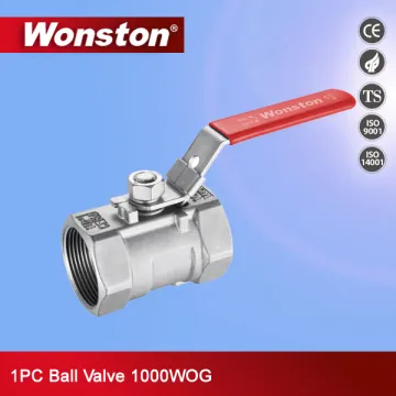 1PC Ball Valve Thread End 1000wog