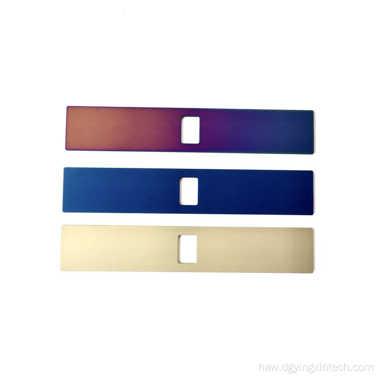 Cnc alumini gicinless steel ceel bel-card graddy paona
