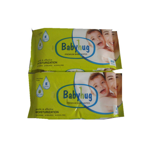 Lingettes humides naturelles écologiques pour bébé sans alcool