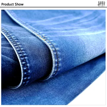cheap in stock raw blend denim jean fabric