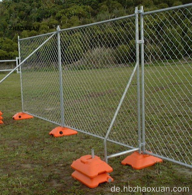 Hochwertiger Temperienzaun für den Bau