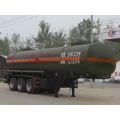 9.5m Tri-axle Flammable Liquid Transport صهريج نصف مقطورة