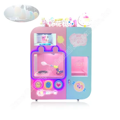 Multifunctional Sprinkles Vending Chinese Cotton Candy Machine
