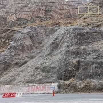 Rede de arame de queda de malha hexagonal