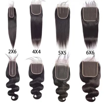4x4 5x5 6x6 7x7 Swiss Lace Closure 100% Brazilian Human Hair Transparent Lace Closure,HD Lace Closure