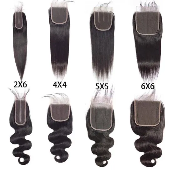 4x4 5x5 6x6 7x7 Swiss Lace Closure 100% Brazilian Human Hair Transparent Lace Closure,HD Lace Closure