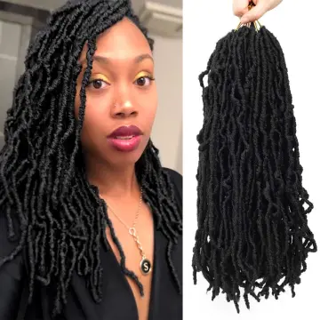 nu locs crochet braiding hair 18inch most natural ends crochet braid hair