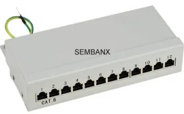 Cat6 Ftp 12 Ports Panch Panel 