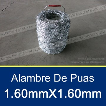 16.5ga. Barbed Wire Brazil/Columbia/Paraguay/Bolivia/Chile