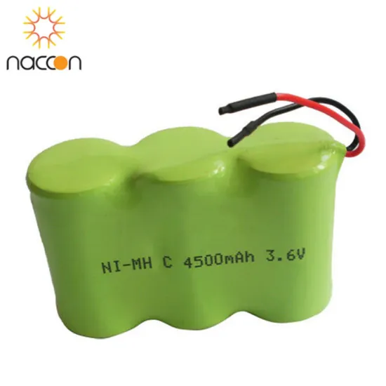 Rechargeable Ni-MH Battery Pack of C Size 4500mAh 3.6V
