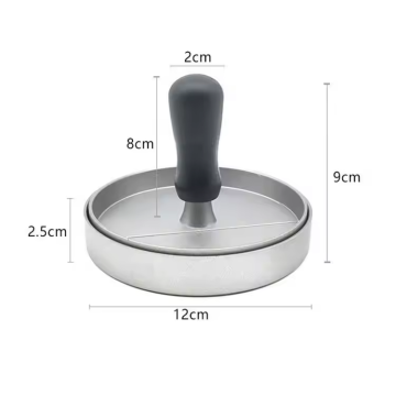 Hamburger Press Burger Aluminum Alloy Patty Maker