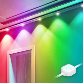 36 LED Smart WiFi RGBIC Christmas Decoration Lights - Outdoor Waterproof Holiday Lighting