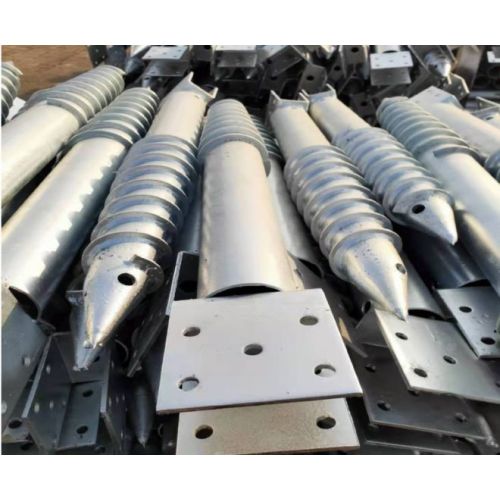 Ground Anchor Screw Pile Foundation For Building Support