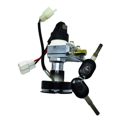 Universal 4-Wire Ignition Start Lock Key Switch for Motorcycle Ignition System