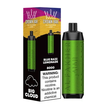 al fakher vape 8000 fake Al Fakher Crystal 8000+ Puffs Disposable Vape main image 0