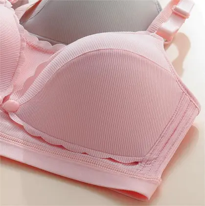 Hands-Free Breastfeeding Bra for Pregnant Women - Wirefree and Breathable Nursing Bra