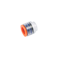 pipe fitting 10mm straight microduct coupler connector
