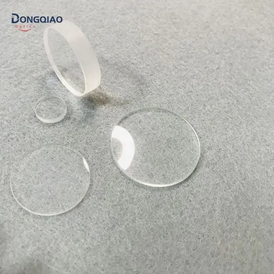 UV Optical Quartz Glass Disc for Spectral Analysis