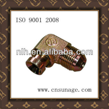 hydraulic bulkhead connector 90 degree metric male o-ring bulkhead