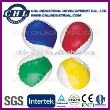 SGS certified 2 panels hacky sack toy
