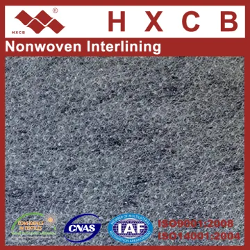 (6030w)100% polyester Garment Double Dot Fusible Dacron Interlining Fabric