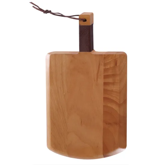 Beech wood paddle board with handle