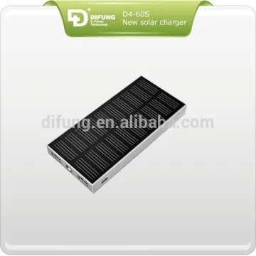 Premium gift 6000mah solar charger powerbank lithum polymer unique products to sell