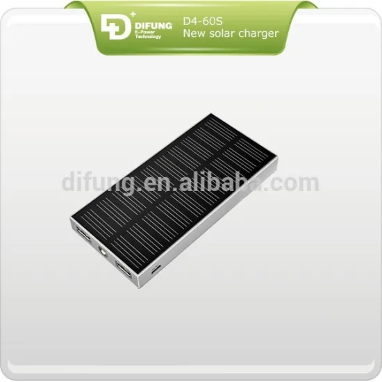 Premium gift 6000mah solar charger powerbank lithum polymer unique products to sell