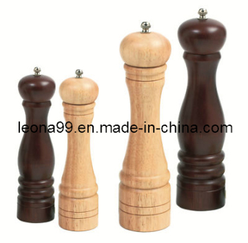 9" Natural Wood Pepper Mill (W003)
