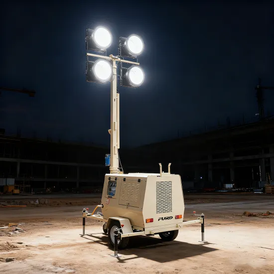 Fast Delivery Mobile Portable Light Tower Movable Outdoor Construction Lighting Tower