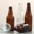 Glass Amber Beer Bottles with Flip Caps