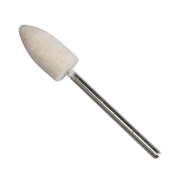 Hard Cylindrical Mounted Wool Felt Bobs with Shank (9.35*12.7*3.175mm)