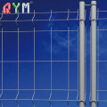 Panel de valla de malla de alambre soldado 3D con recubrimiento en polvo