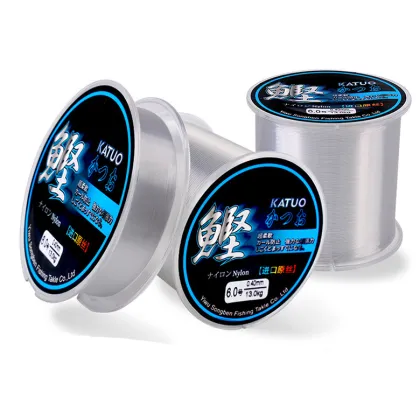 Chinese Fishing Supplies: Fluorocarbon Fishing Line, Nylon Tackle, and Fishing Accessories Pack (80 lb, White, 2pcs)