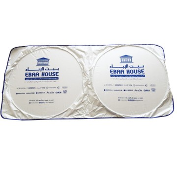 Custom Polyester Foldable Car Sun Shade