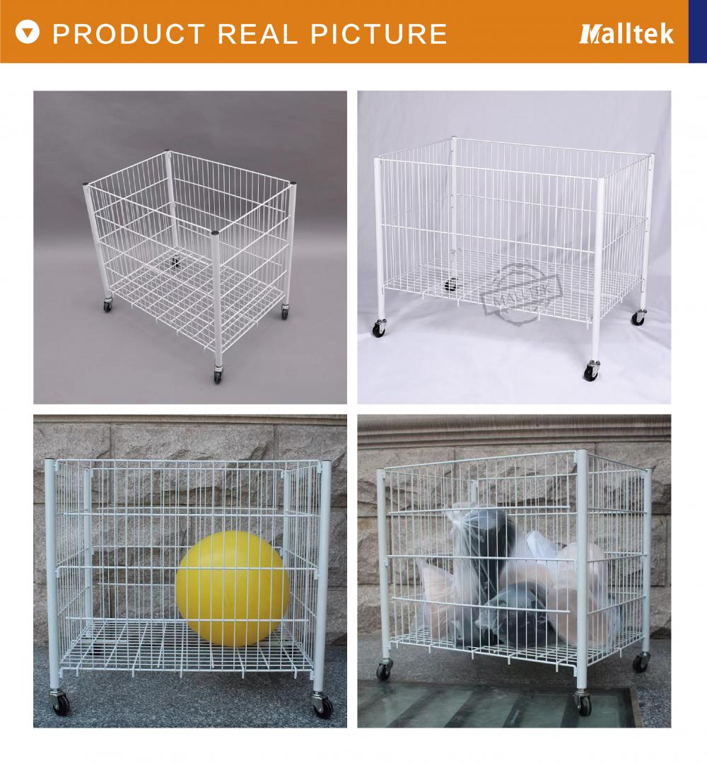 Supermarket And Shop Wire Container Promotion Cage