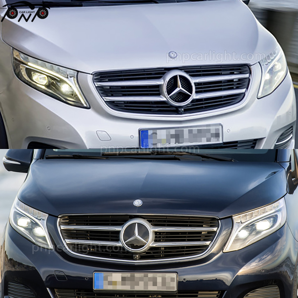 Mercedes Vito Xenon Headlights