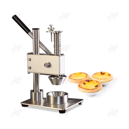 Manual Egg Tart Forming Maker Dough Press Pie Crust Tart Making Machine for Sale