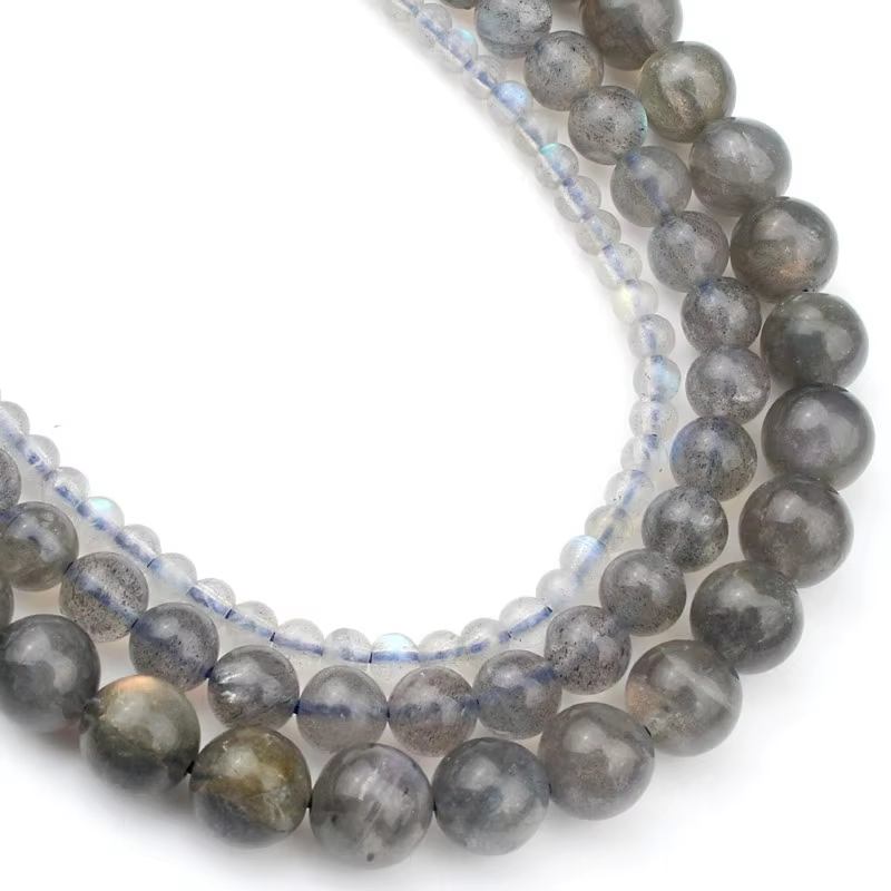 Contas de pedra natural redonda para pulseiras DIY