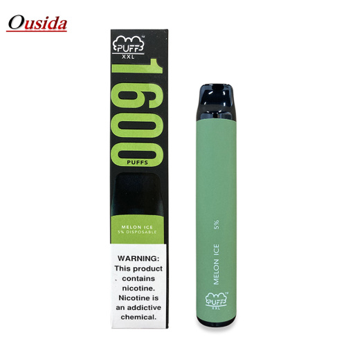 Puff xxl 1600 puffs with fruit flavors