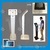 iPad Stand floor stand for ipad-white