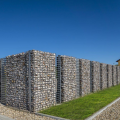 malha hexagonal para paredes de pedra