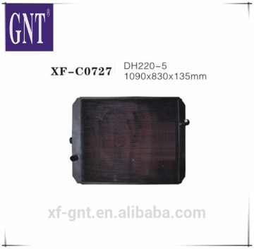excavator spare parts DH220-5 DH225-7 DH300-5 radiator with high quality