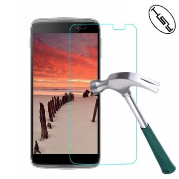 HUYSHE For Alcatel idol 3 5.5inch 9h 0.3mm anti-fingerprint tempered glass screen protector