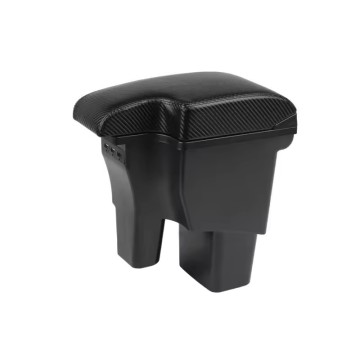 Leather Car Interior Armrest Box with USB Storage for Center Console